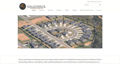 Desktop Screenshot of gellenbeckconstruction.com